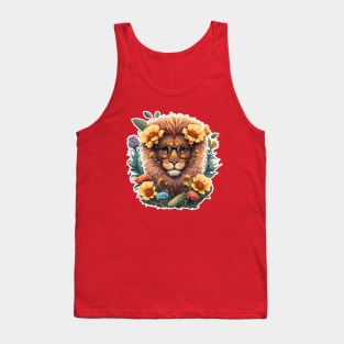 A Cool Lion Tank Top